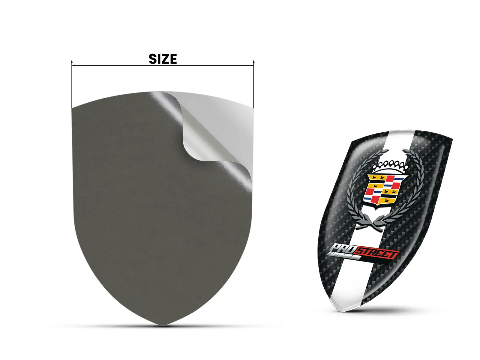 Cadillac Emblemi Cofano Premium Universali Alta Qualità Corsa
